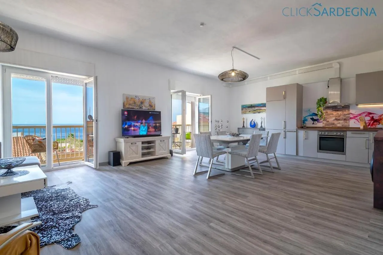 Tudor Flat Sea View With Wifi Unlimited, Next To The Sea Alghero Italy