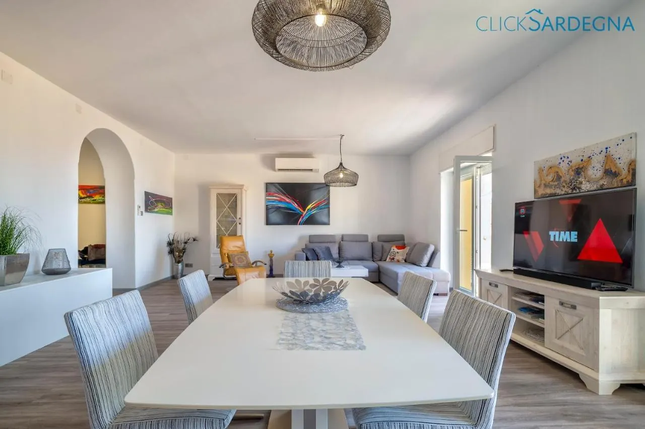 Tudor Flat Sea View With Wifi Unlimited, Next To The Sea Alghero 0*,  Italy