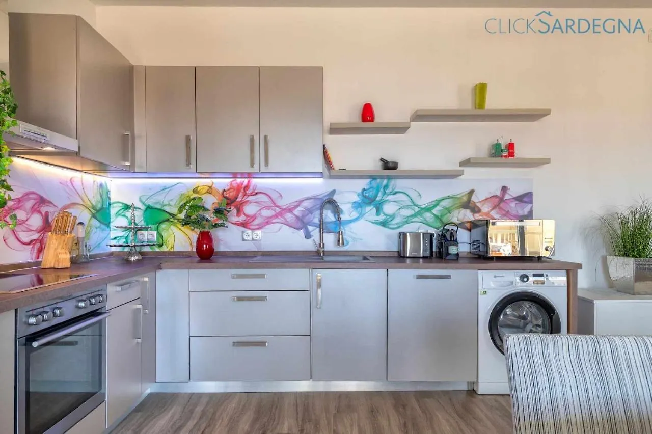 Tudor Flat Sea View With Wifi Unlimited, Next To The Sea Alghero Apartment