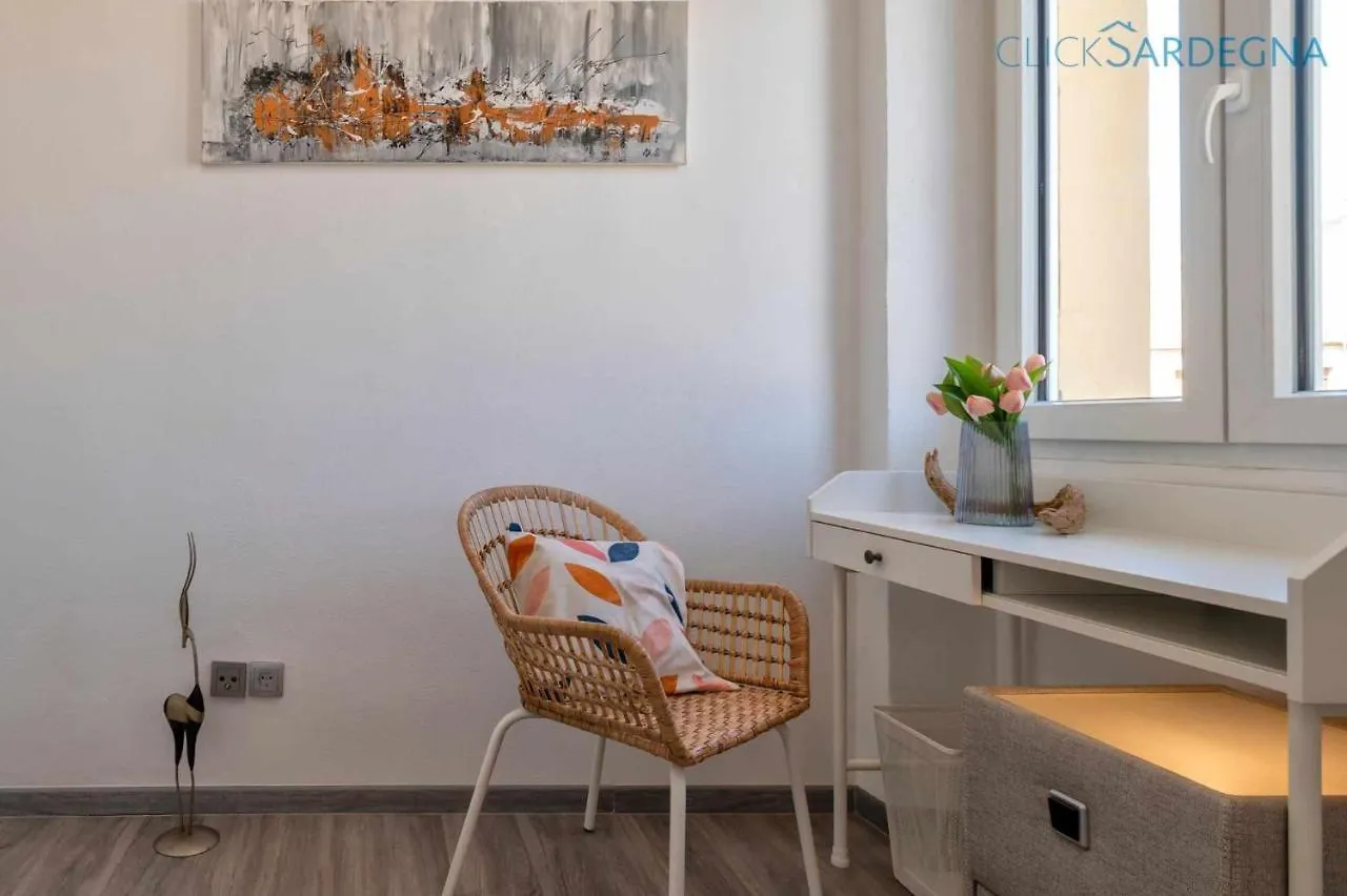 Tudor Flat Sea View With Wifi Unlimited, Next To The Sea Alghero 0*,