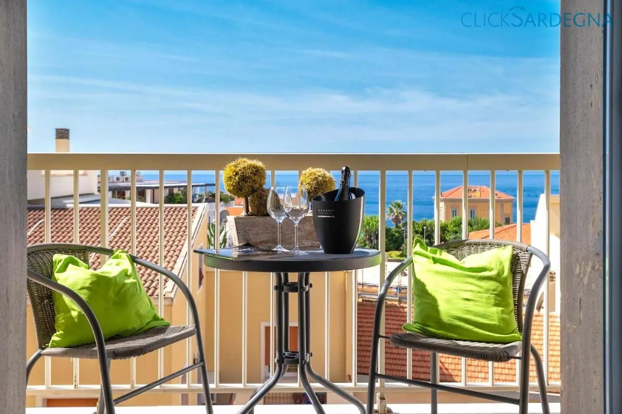 Tudor Flat Sea View With Wifi Unlimited, Next To The Sea Alghero
