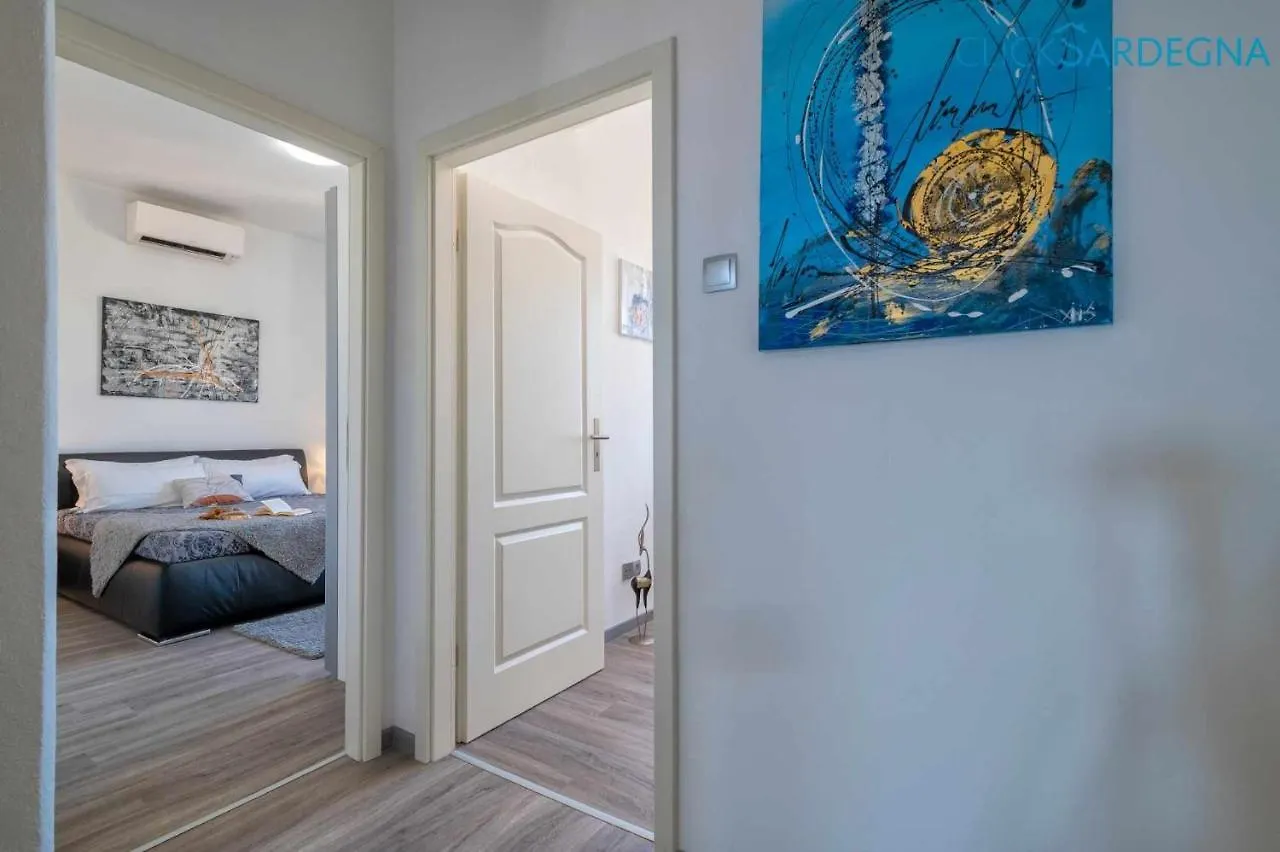 Apartment Tudor Flat Sea View With Wifi Unlimited, Next To The Sea Alghero Italy