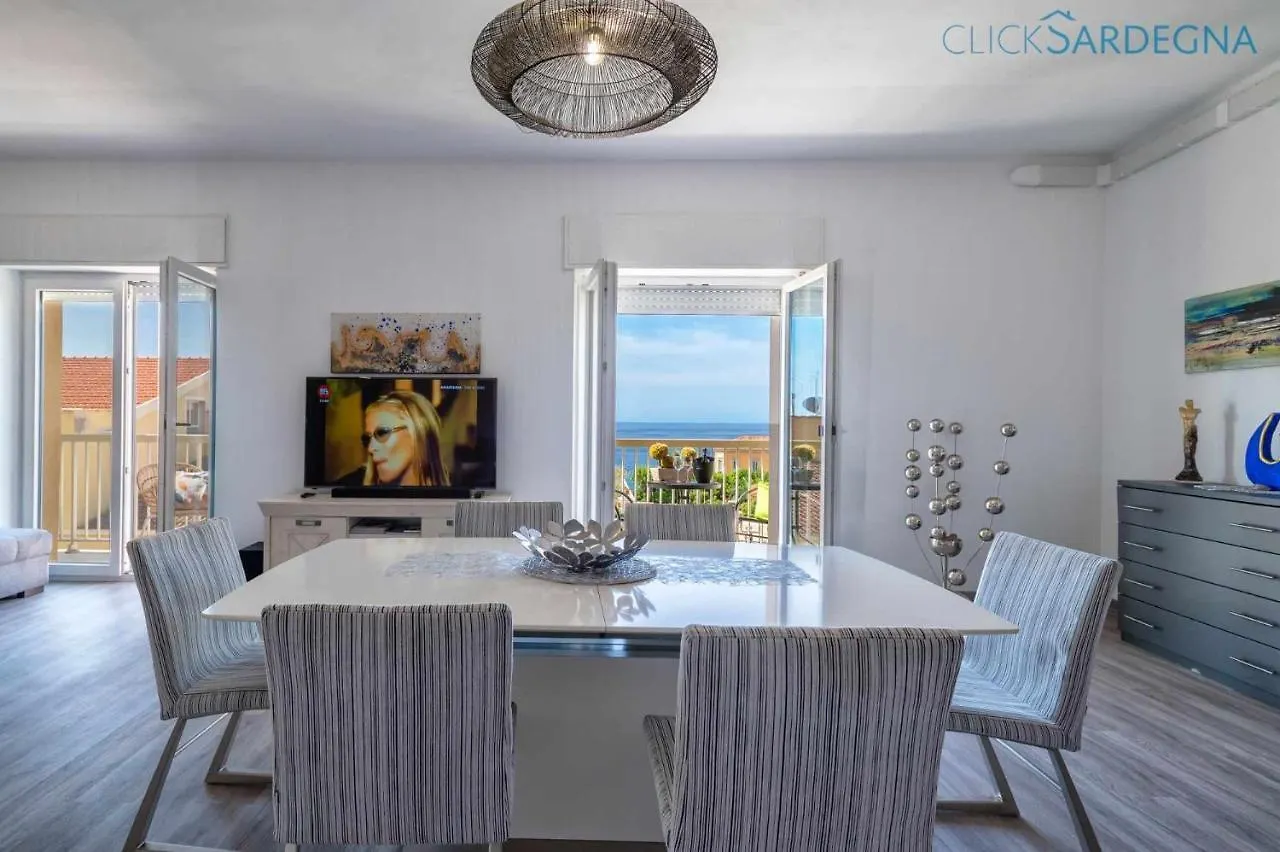 Tudor Flat Sea View With Wifi Unlimited, Next To The Sea Alghero