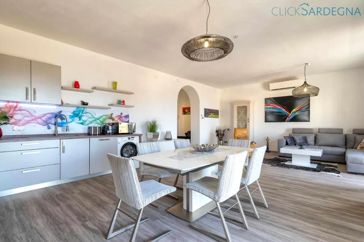 Tudor Flat Sea View With Wifi Unlimited, Next To The Sea Alghero Apartment